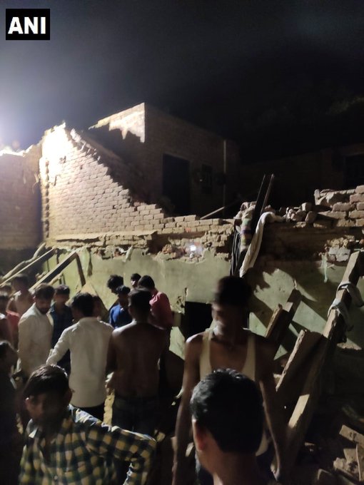 House collapsed in Noida