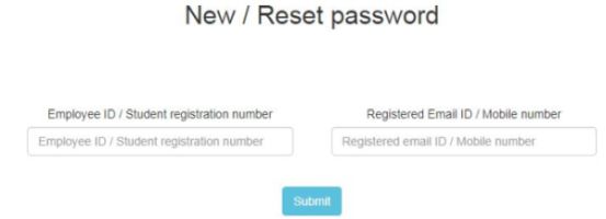 Gitam Portal Forgot Password