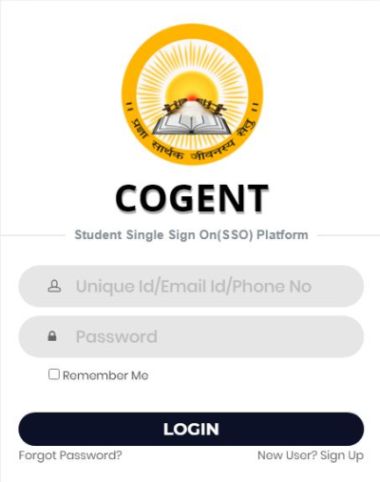 Cogent Login Portal