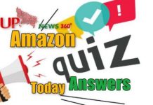 Amazon Quiz Answers Today