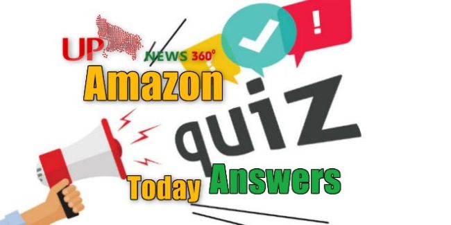 Amazon Quiz Answers Today