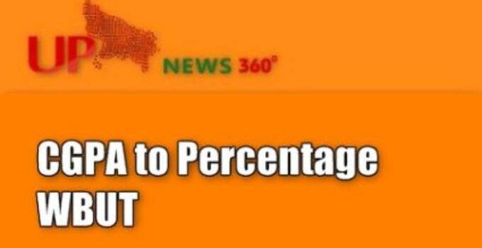 CGPA to Percentage WBUT