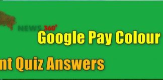 Google Pay Colour Event Quiz Answers