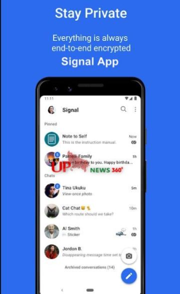 signal app icons