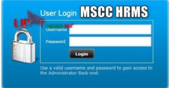 MSCC HRMS Login: एमएसएससी एचआरएमएस Portal 2024