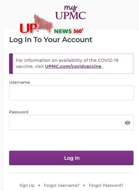 UPMC My Hub Login