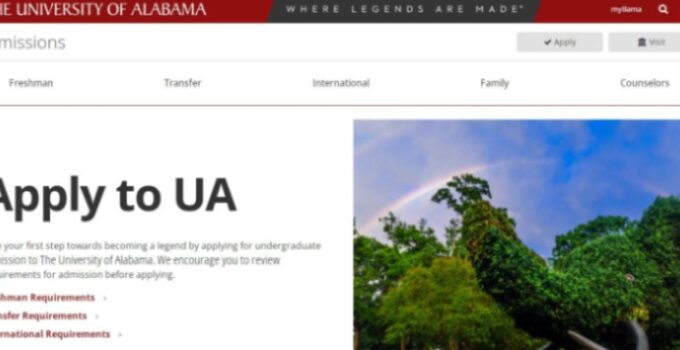 Alabama Transfer Portal Acceptance Rate & Admission 2024