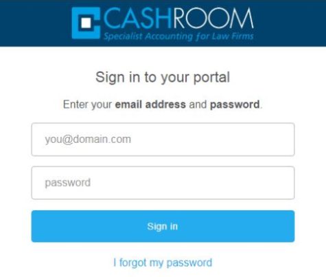 Cashroom portal