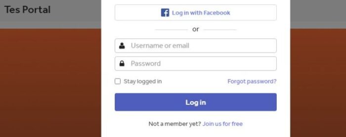 TES Portal Login