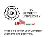Leeds beckett application portal