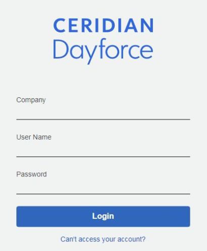 Dayforce Employee Login