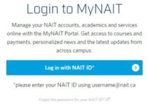 NAIT Portal Login & Sign in [Mynait Student Portal Hours]