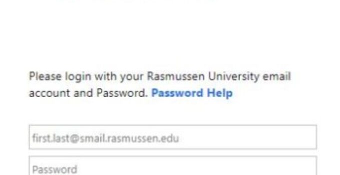 Rasmussen Student Portal Login With Address & Phone Number