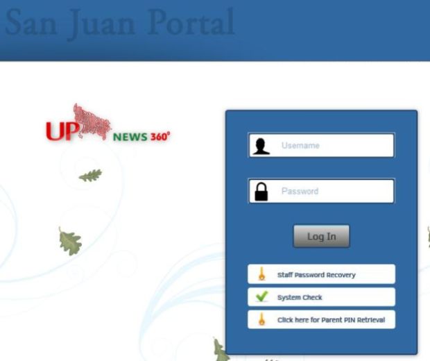 Student portal login