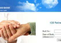 IOB Retirees Portal OR Pension Portal With e Statement Online !