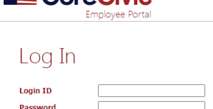 Corecivic Employee Portal Login With Phone Number & Address