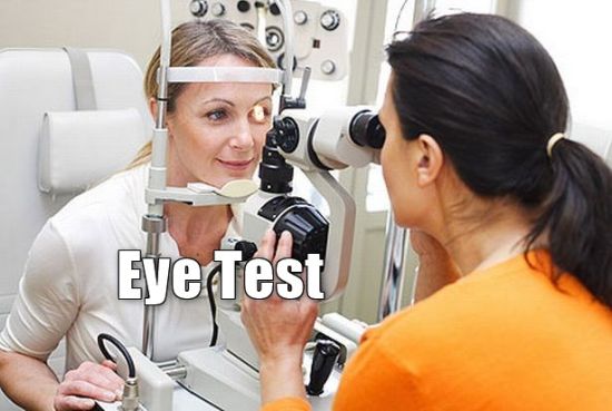 Tesco free eye test