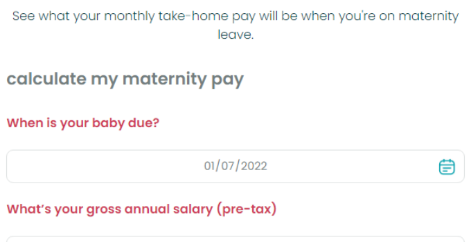 NHS Maternity Pay & Leave Calculator