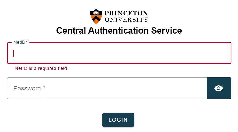 Princeton HR Self Service