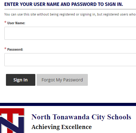 Student Portal NT